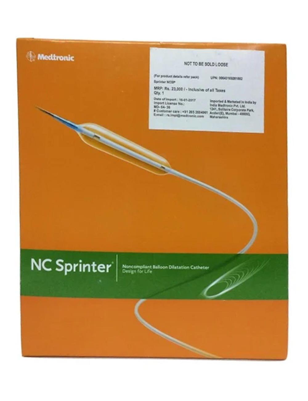 Medtronic NC Sprinter Balloon Catheter